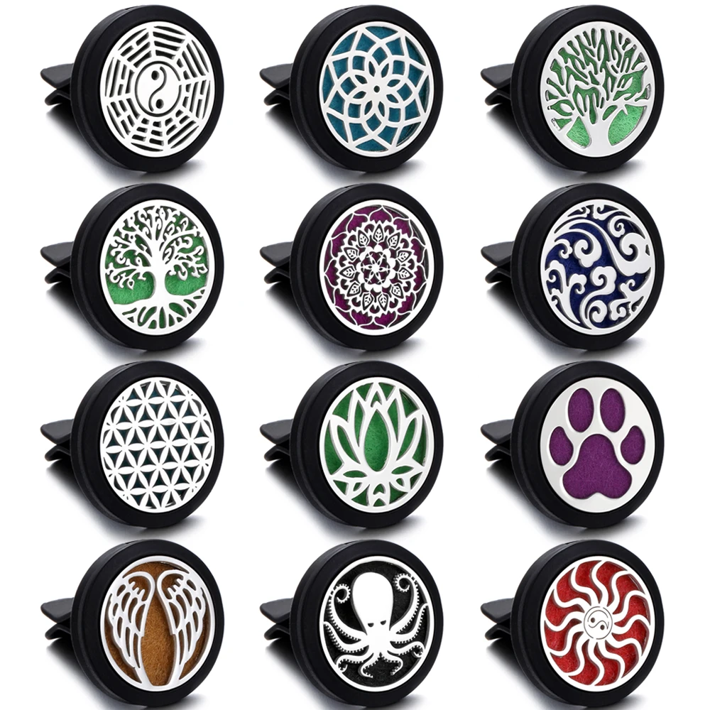 Perfume Fragrance Difference - 10PCS/LOT Wholesale Black Color Car Perfume