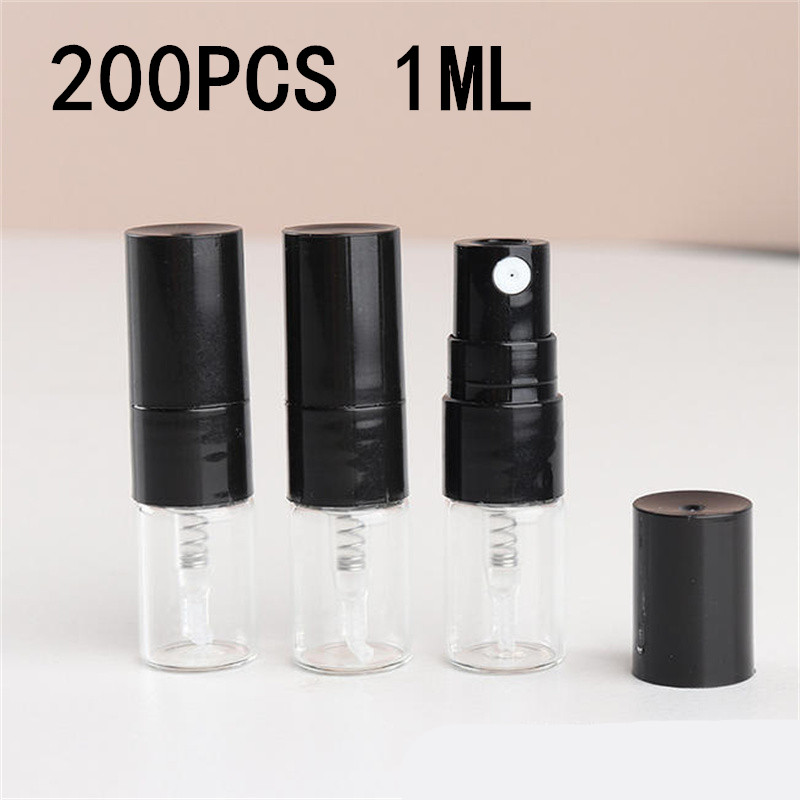 Perfume Fragrance Difference - 5-200PCS 1ML Portable Glass Perfume Bottles