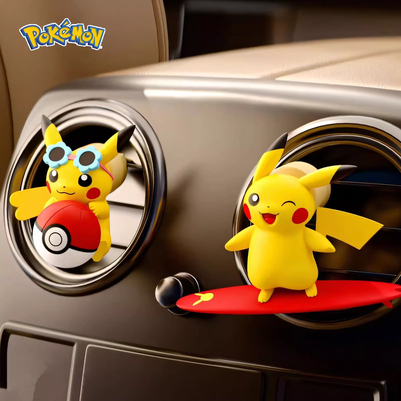 Perfume Fine Fragrance - Anime Pokemon Pikachu Action Figure Car