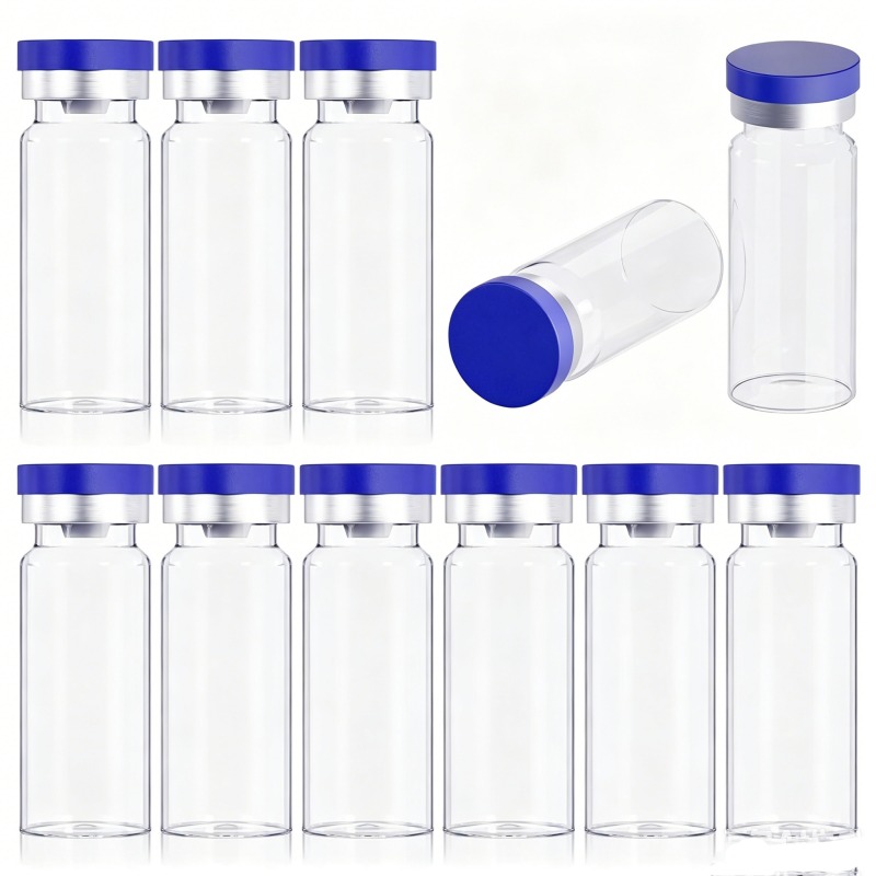 Perfume Fragrance Difference - 20/50/100Pcs Mini Glass with Caps Portable
