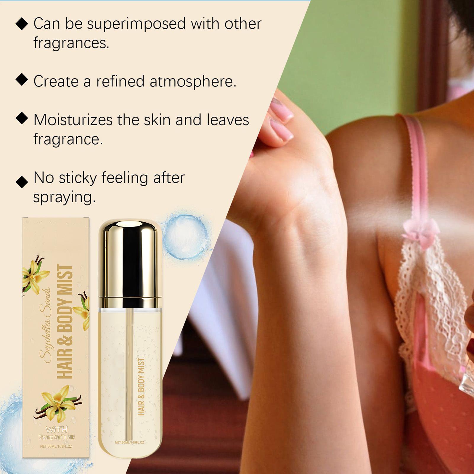 Perfume Fragrance Hair Spray - Vanilla Perfume Persistent Skyy Fragrance Cream