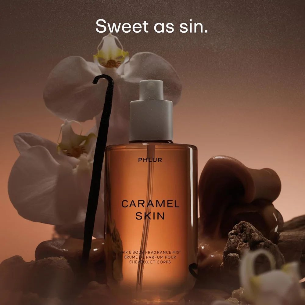 Perfume Fragrance Hair Spray - PHLUR Caramel Skin Hair & Body