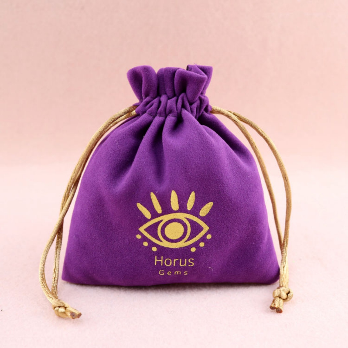 Perfume Fragrance Logo - 50pcs Beige Soft Velvet Jewelry Bags
