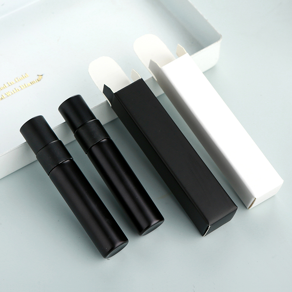 50/100pcs 5ml Matte Black Perf - Perfume Fragrance Difference ulasan dan harga