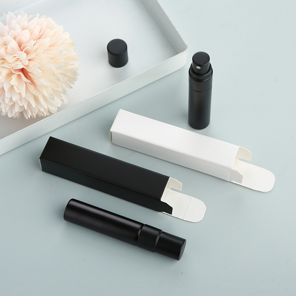 50/100pcs 5ml Matte Black Perf - Perfume Fragrance Difference ulasan dan harga