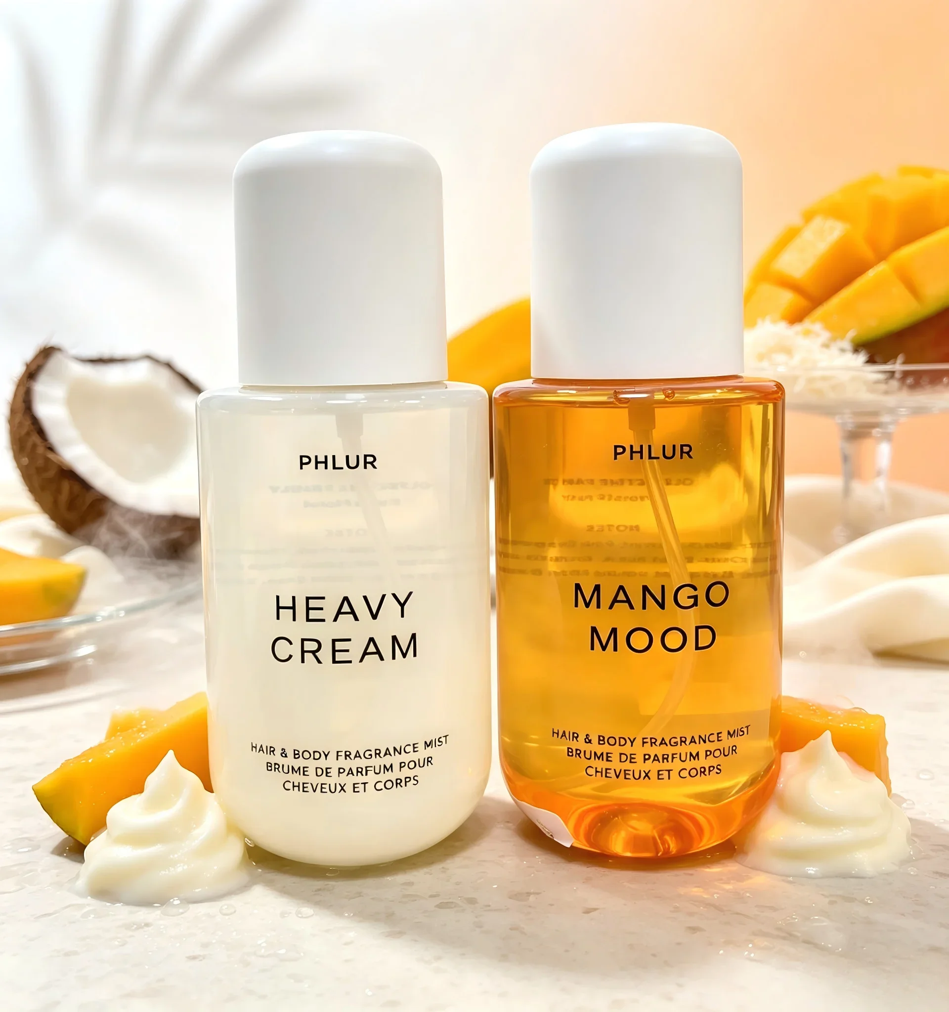 Phlur Heavy Cream + Mango Mood - Perfume Fragrance Hair Spray ulasan dan harga