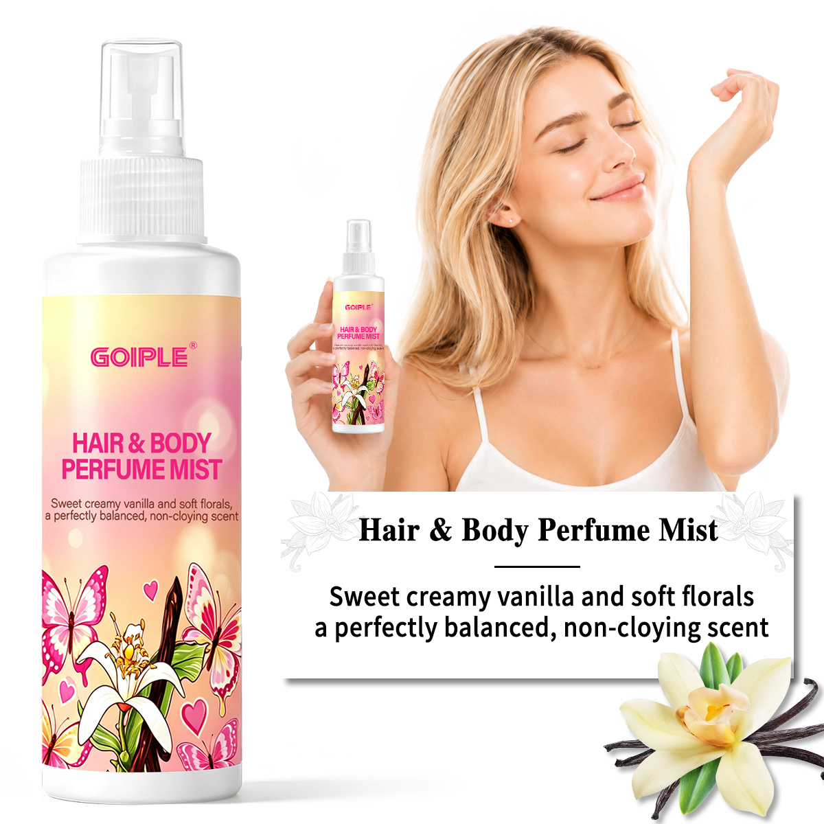 Hair & Body Perfume Mist Body  - Perfume Fragrance Hair Spray ulasan dan harga