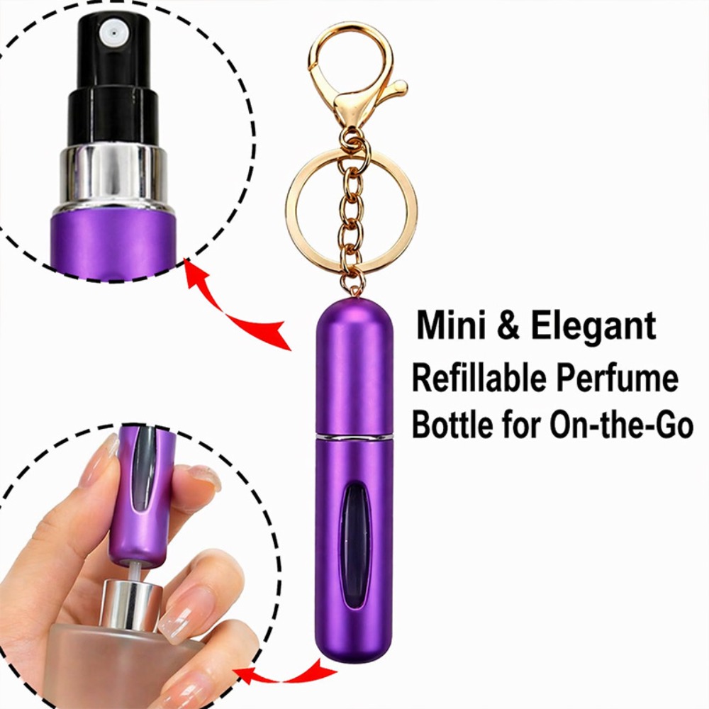 5ml Keychain Perfume Refillabl - Perfume Fine Fragrance ulasan dan harga