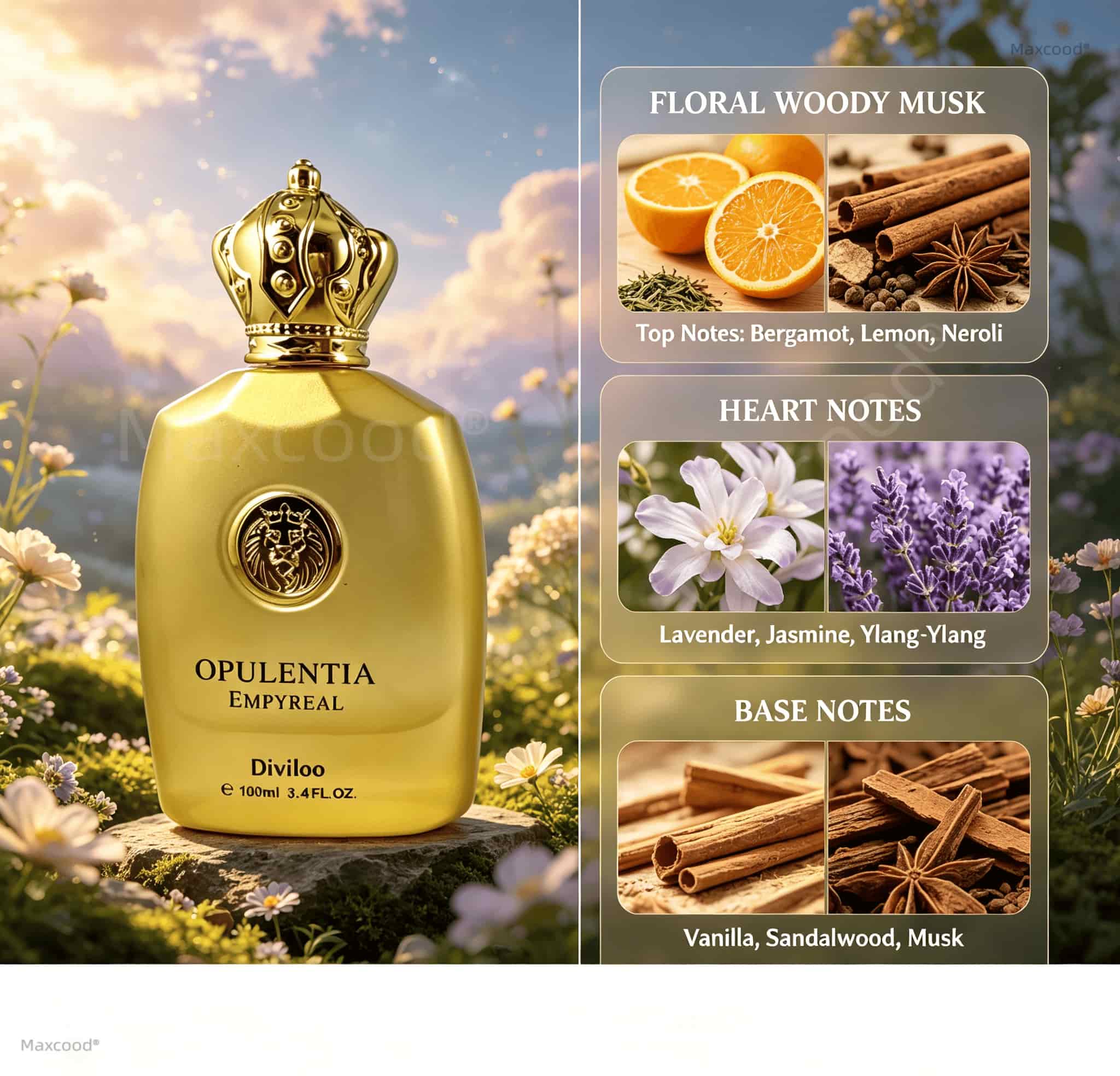 Floral, Woody, and Musky Notes - Perfume Fragrance Free ulasan dan harga