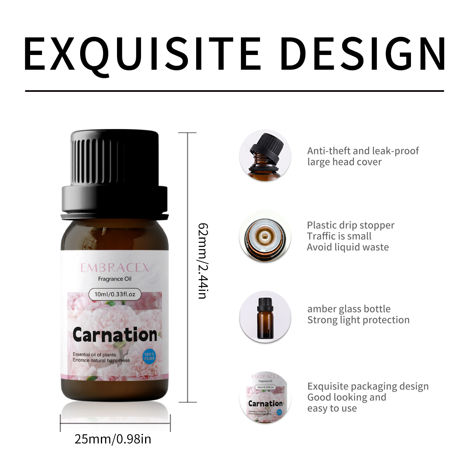 10ml Carnation Essential Oil F - Perfume Fragrance Diffuser ulasan dan harga