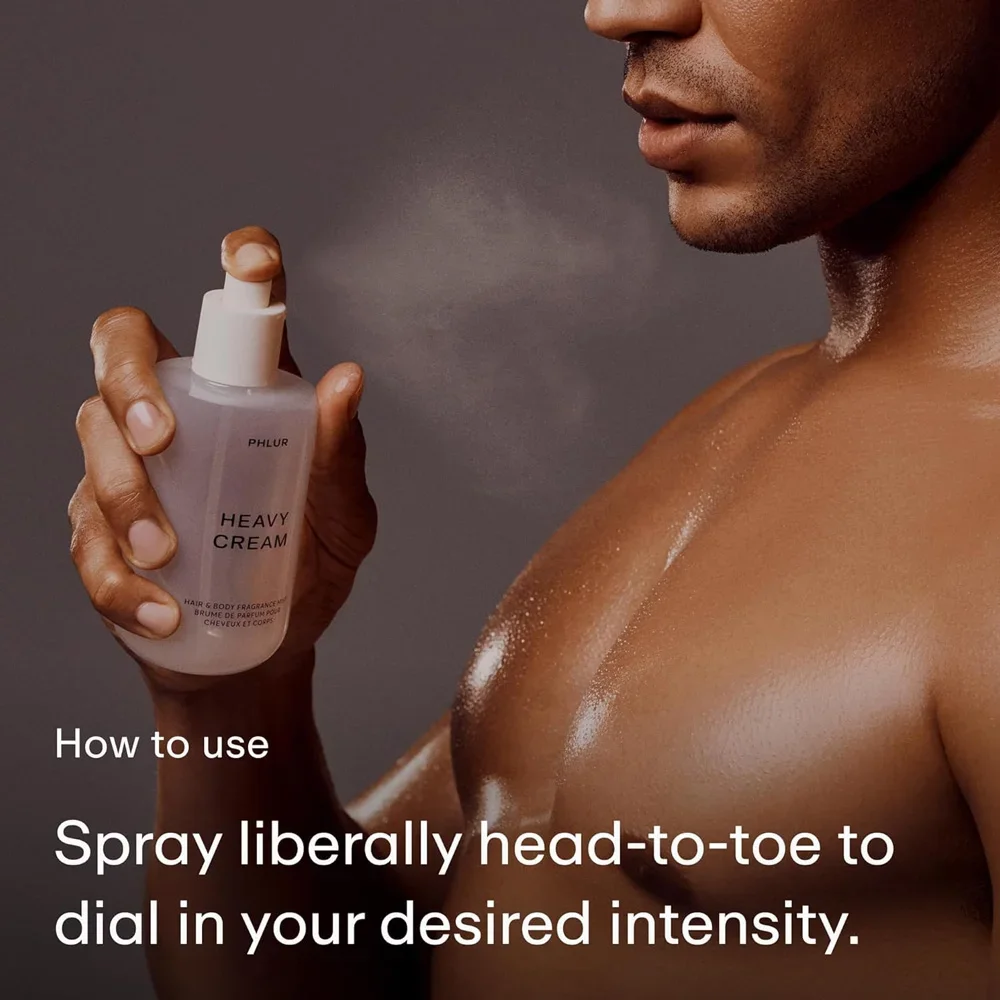 PHLUR Heavy Cream Body Spray,  - Perfume Fragrance Hair Spray ulasan dan harga