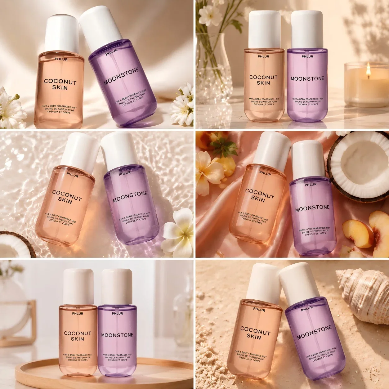 PHLUR Coconut Skin & Moonstone - Perfume Fragrance Free ulasan dan harga
