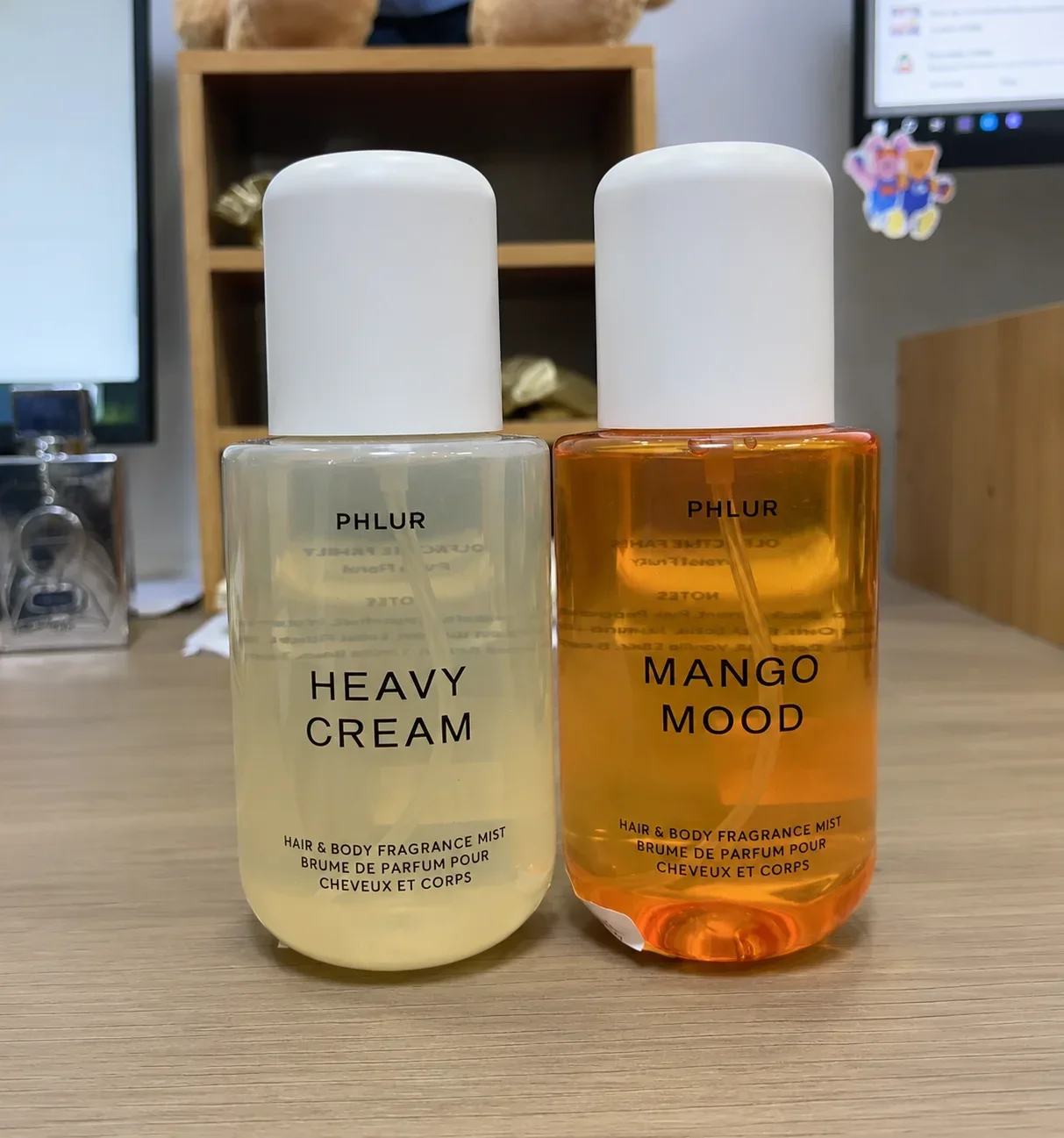 Phlur Heavy Cream + Mango Mood - Perfume Fragrance Hair Spray ulasan dan harga