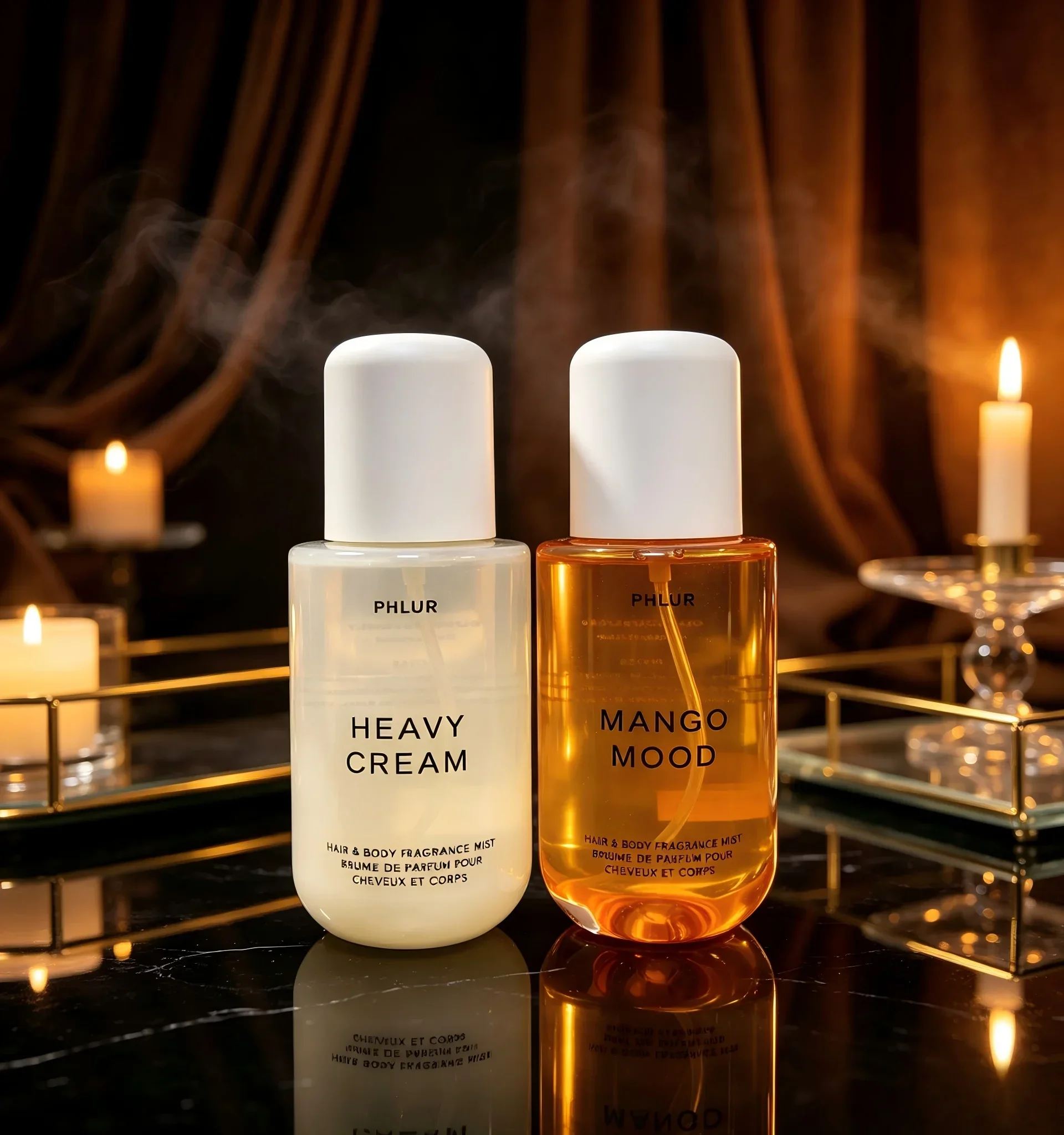 Phlur Heavy Cream + Mango Mood - Perfume Fragrance Hair Spray ulasan dan harga