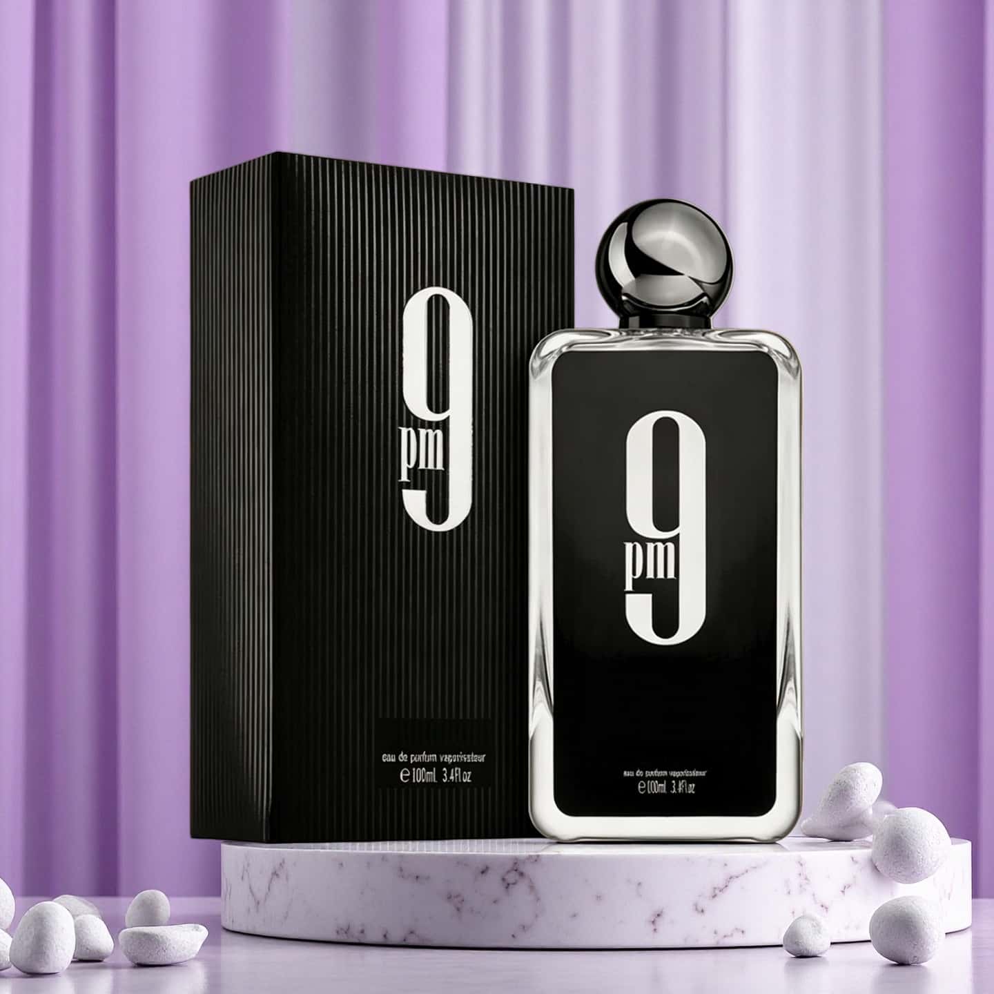 100ML Afnan 9 PM Rebel Unisex  - Pure Perfume Fragrance ulasan dan harga