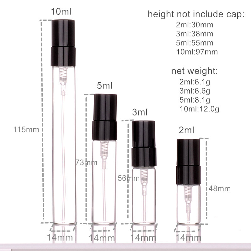 30/100pcs 2ml 3ml 5ml 10ml Gla - Perfume Fragrance Difference ulasan dan harga
